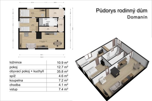 Prodej domu 83 m²