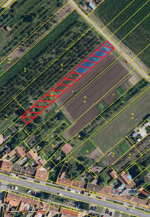 Prodej stavebního pozemku 1491 m²