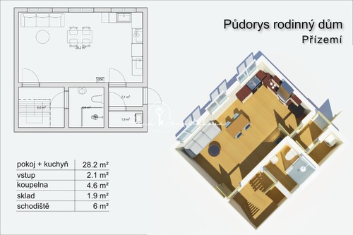 Prodej domu 80 m²