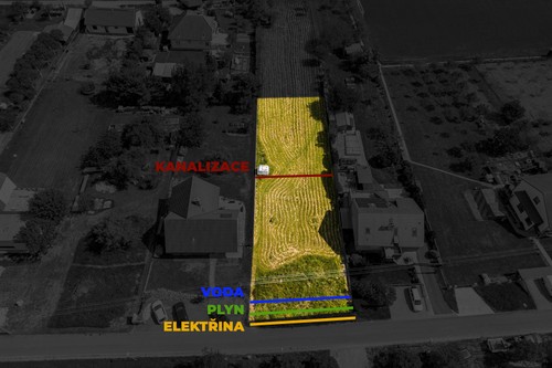 Prodej stavebního pozemku 1199 m²