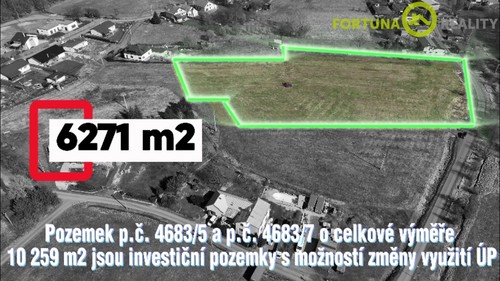 Prodej stavebního pozemku 11624 m²