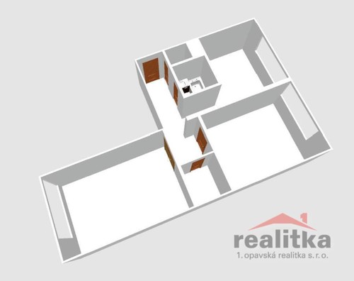 Prodaný byt 2+1 59 m²
