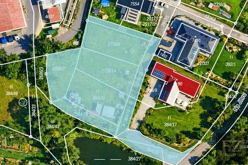 Prodej stavebního pozemku 2782 m²