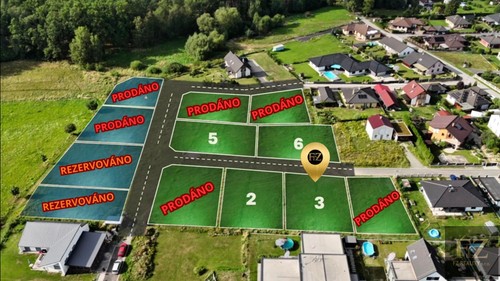 Prodej stavebního pozemku 664 m²