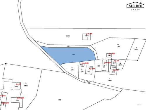 Prodej stavebního pozemku 1771 m²