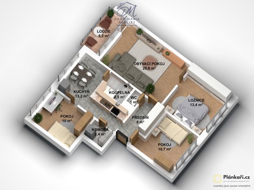 Prodej bytu 4+1 81 m²