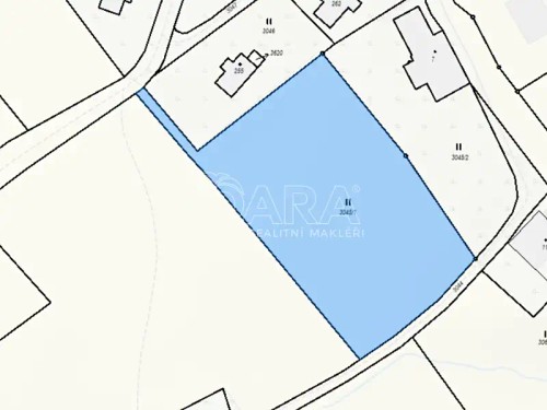 Prodej stavebního pozemku 4018 m²