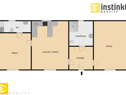 Prodej bytu 4+kk 89 m²