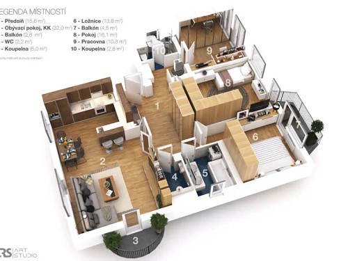 Prodej bytu 4+1 97 m²