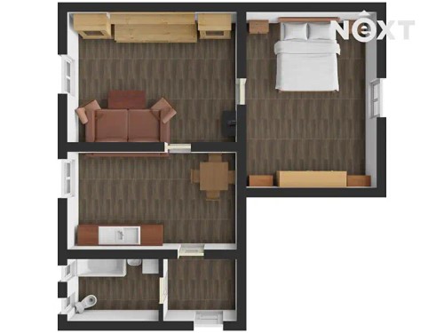 Prodej bytu 2+1 70 m²