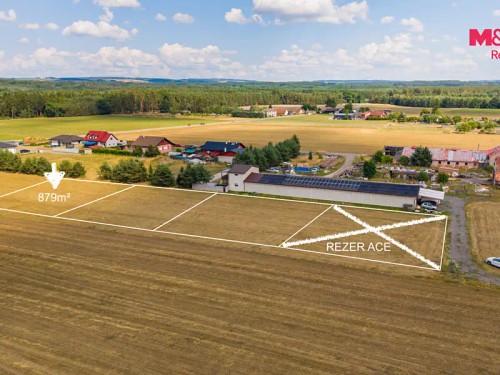Prodej stavebního pozemku 879 m²