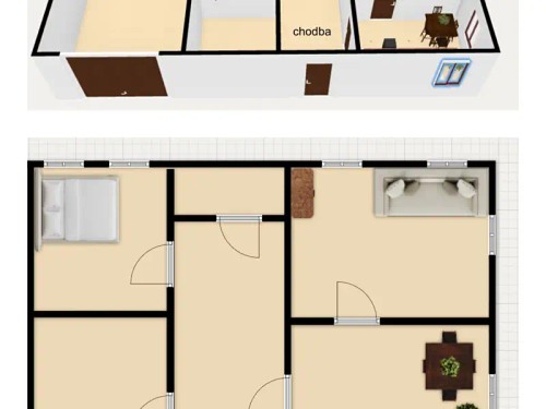 Prodej chalupy 49 m², pozemek 1999 m²