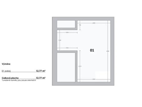 Prodaný byt 1+kk 35 m²