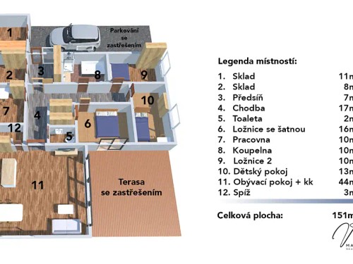 Prodej domu 151 m², pozemek 840 m²