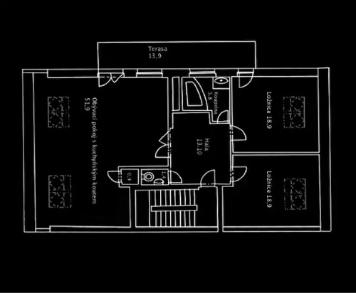 Prodaný byt 3+kk 125 m²
