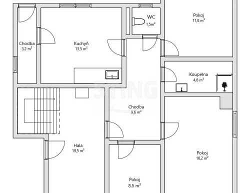 Prodej chalupy 270 m², pozemek 615 m²