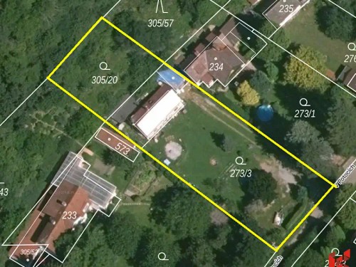 Prodej stavebního pozemku 1163 m²