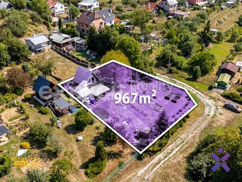 Prodaná chata 45 m², pozemek 967 m²