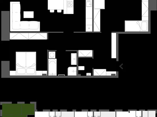 Prodaný byt 3+kk 90 m²