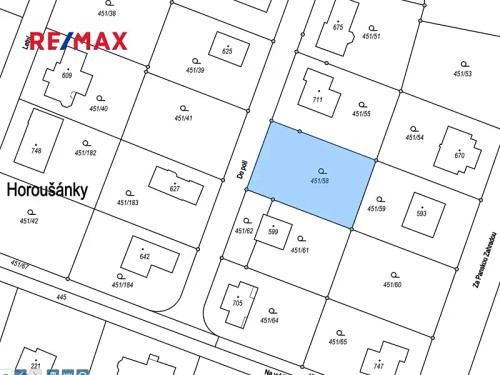 Prodej stavebního pozemku 820 m²