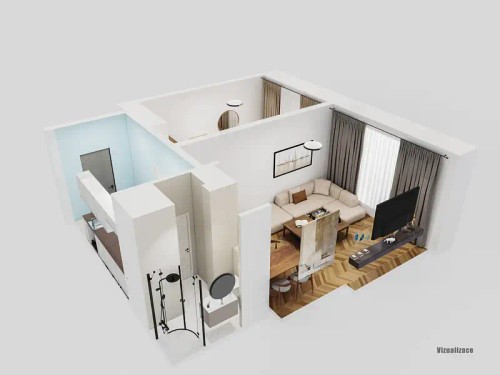 Prodaný byt 2+kk 58 m²