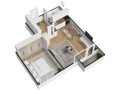 Prodej bytu 2+kk 42 m²