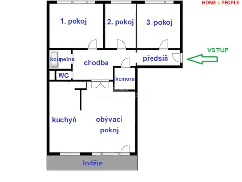Prodaný byt 4+kk 101 m²