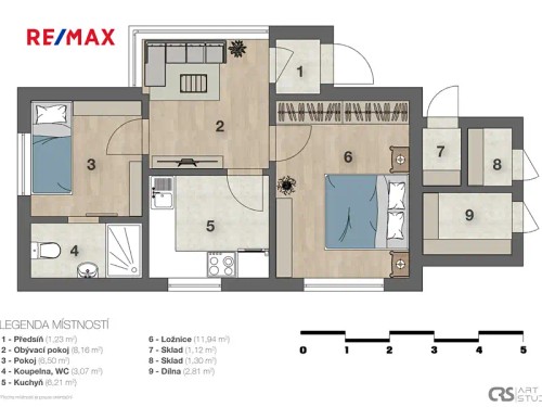 Prodaná chata 58 m², pozemek 312 m²