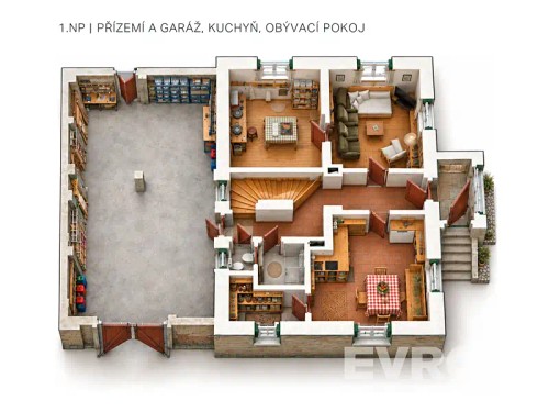 Prodej domu 300 m², pozemek 29596 m²