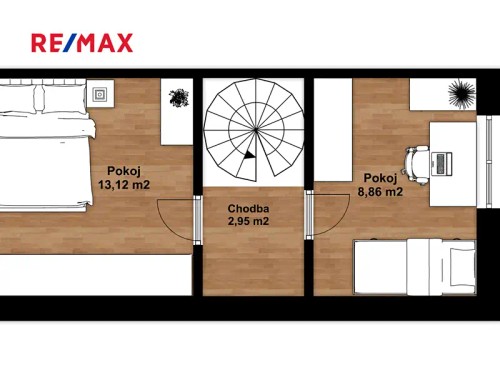Prodaný byt 3+kk 63 m²