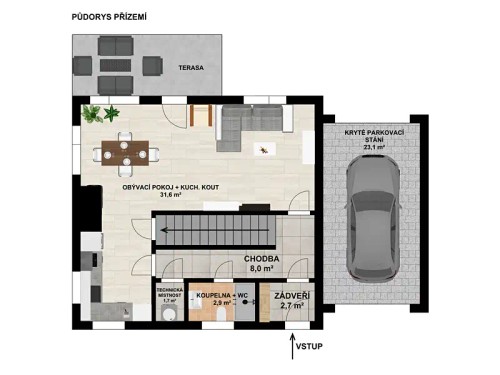 Prodej domu 116 m², pozemek 1209 m²
