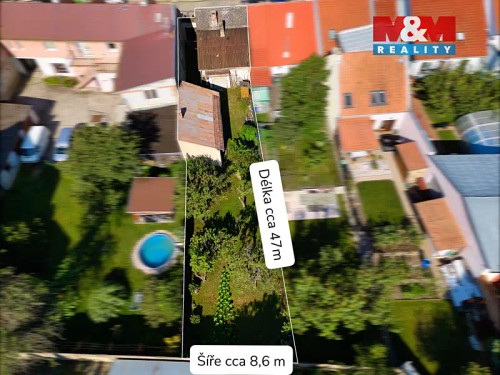 Prodej stavebního pozemku 411 m²