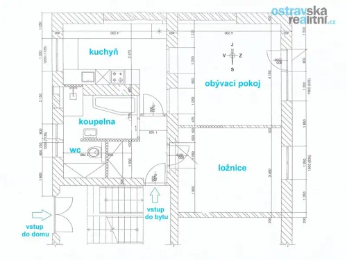Prodej bytu 2+kk 62 m²