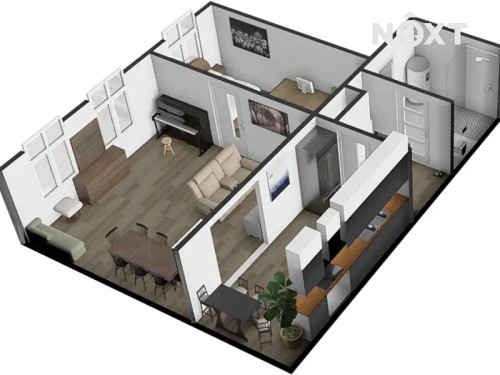 Prodej bytu 3+kk 68 m²