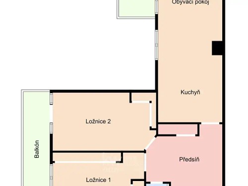 Prodaný byt 3+kk 85 m²