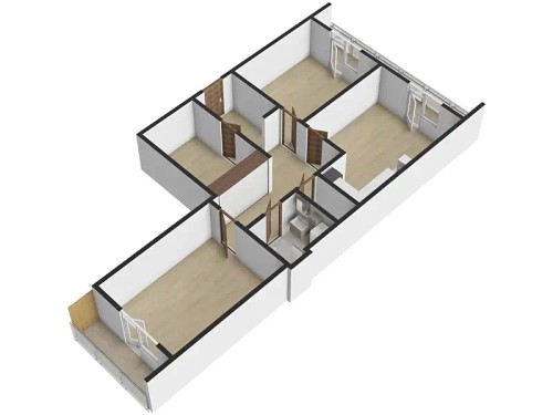 Prodaný byt 3+kk 80 m²