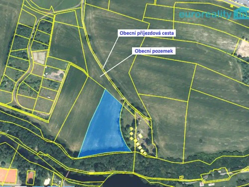 Prodej stavebního pozemku 3986 m²