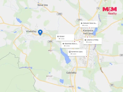 Prodej stavebního pozemku 1118 m²