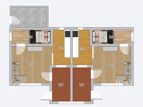 Prodej chaty 60 m², pozemek 184 m²