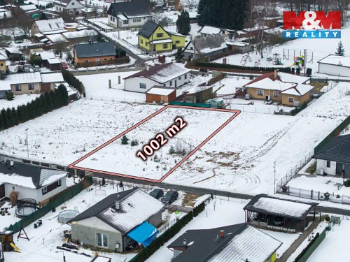 Prodej stavebního pozemku 1002 m²