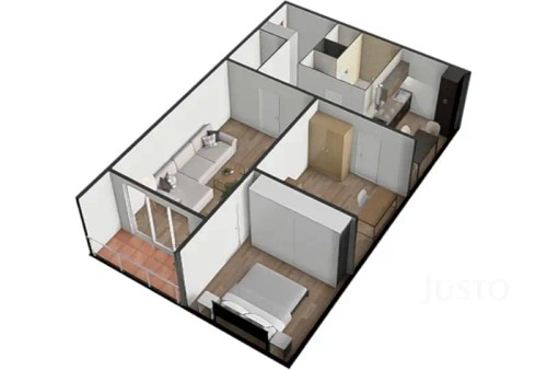 Prodaný byt 3+1 70 m²