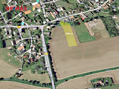 Prodej stavebního pozemku 2989 m²