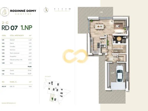 Prodej domu 209 m², pozemek 1300 m²