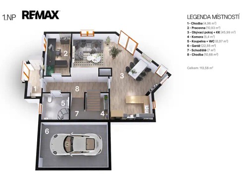 Prodej domu 168 m², pozemek 1017 m²