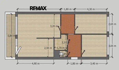 Prodej bytu 3+kk 72 m²