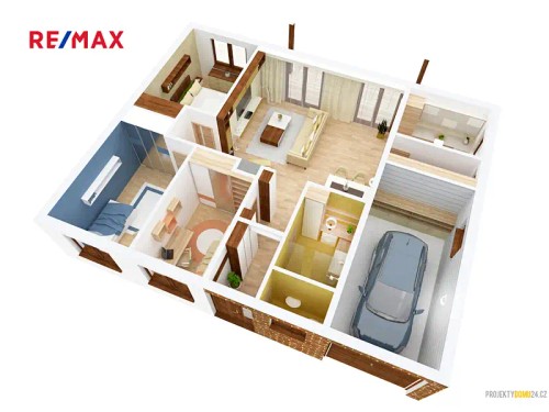 Prodej projektu 116 m², pozemek 1058 m²