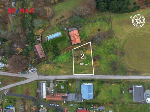 Prodej stavebního pozemku 891 m²