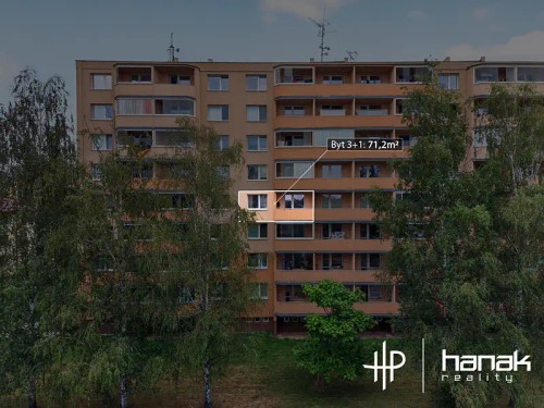 Prodej bytu 3+1 71 m²