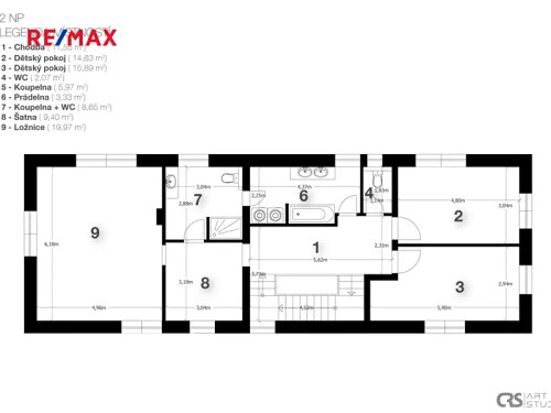 Prodej domu 213 m², pozemek 1614 m²