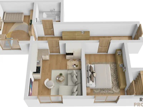 Prodej bytu 3+kk 61 m²